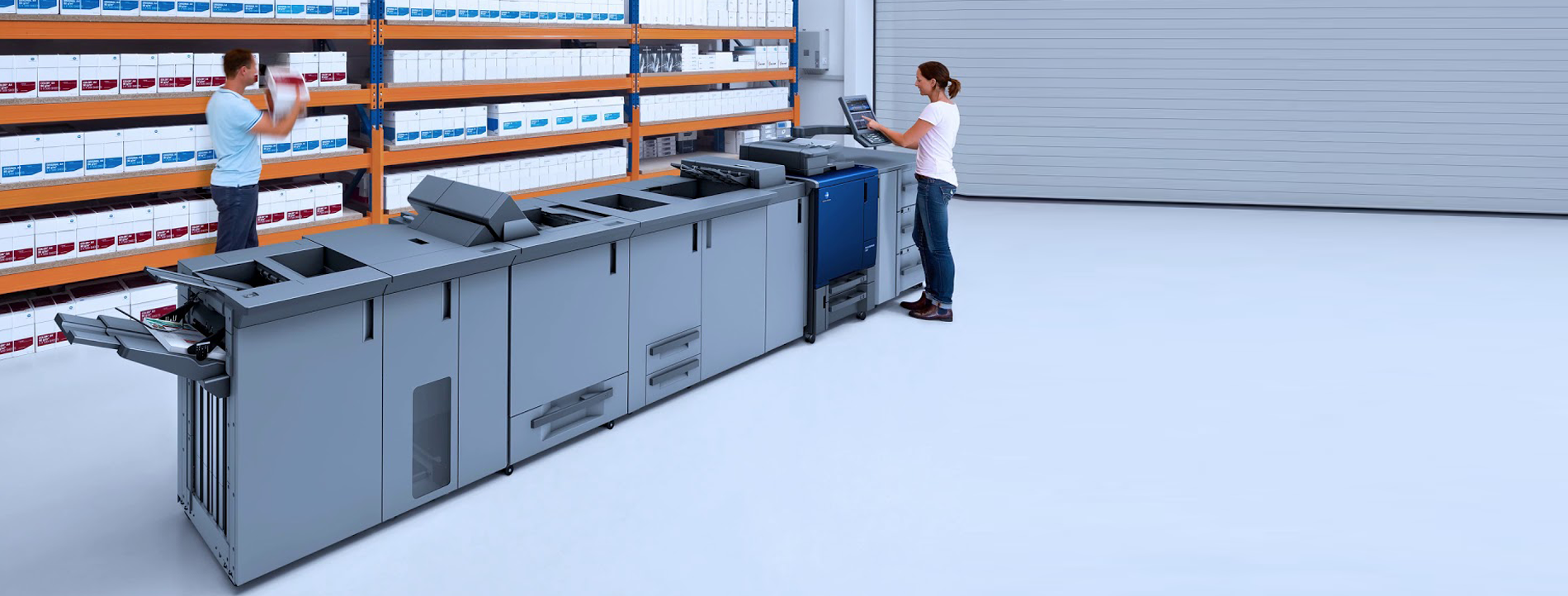 KONICA MINOLTA DIGITAL PRINTING MACHINE